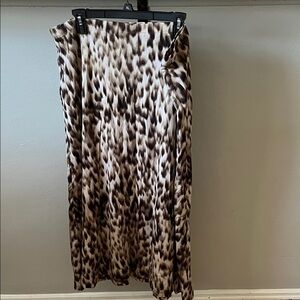 Chico’s Leopard Print Maxi Skirt- 3